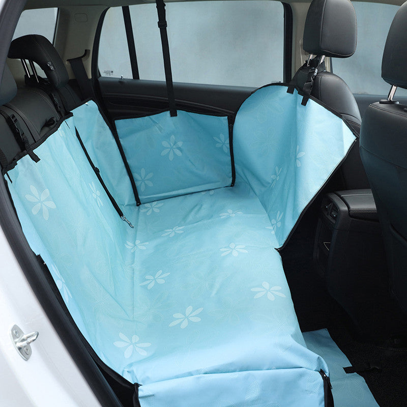 Waterproof dog car seat cover for road trips