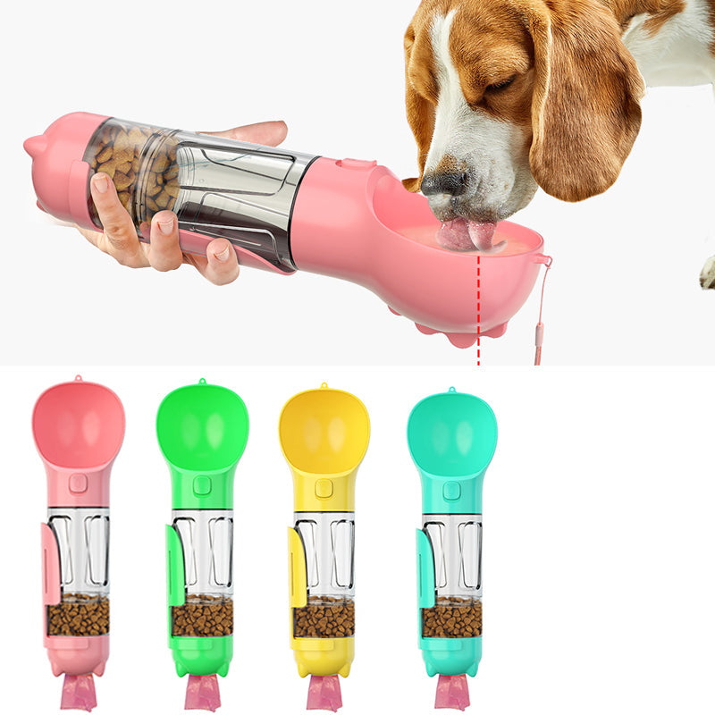 3 in 1 Dog Travel Water Bottle