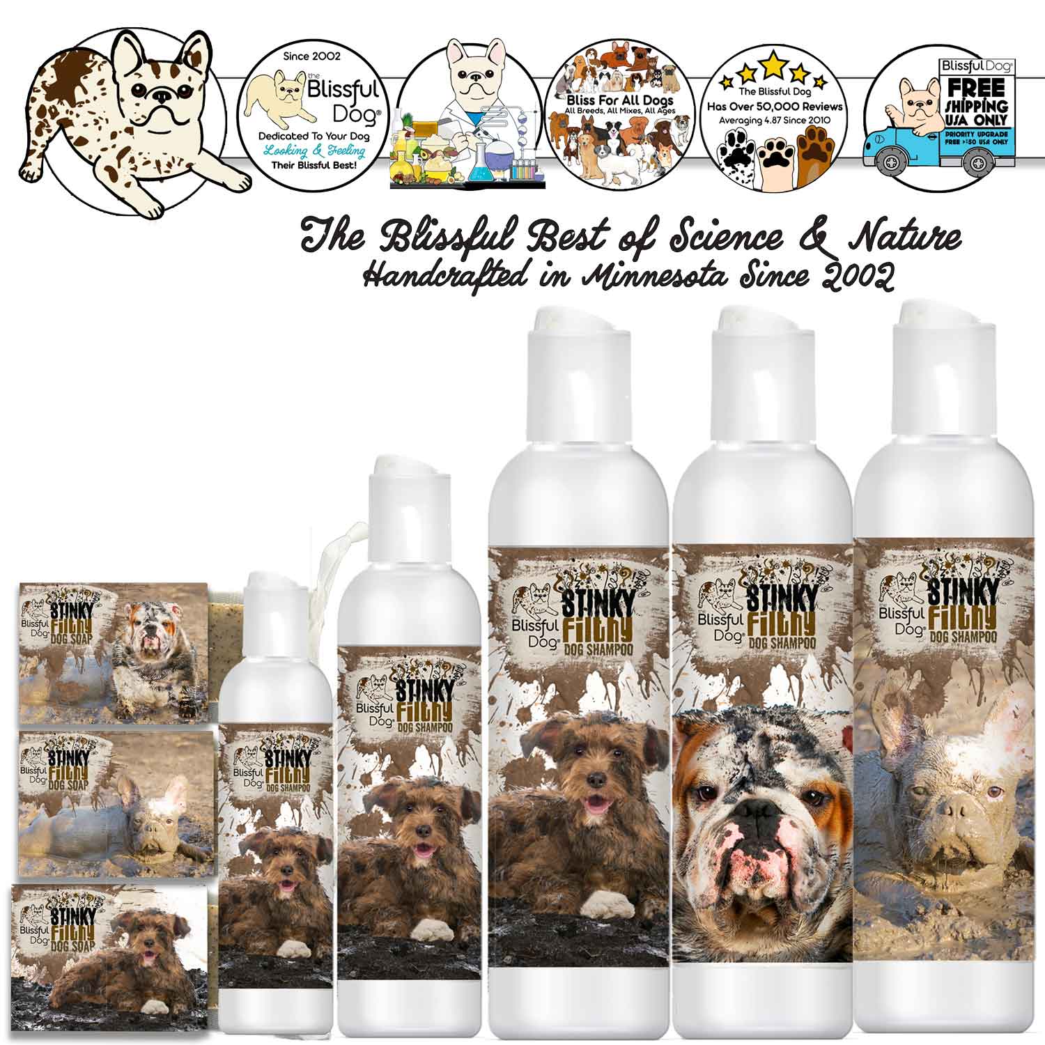 Stinky Filthy Dog Deep-Clean Shampoo & Soap