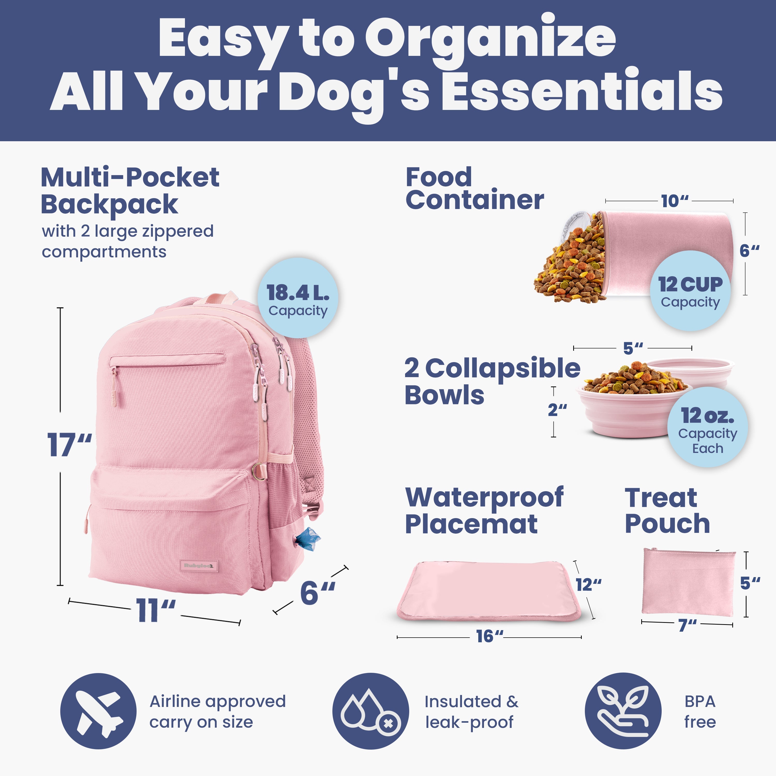 Original Doggy Bag™ Travel Backpack