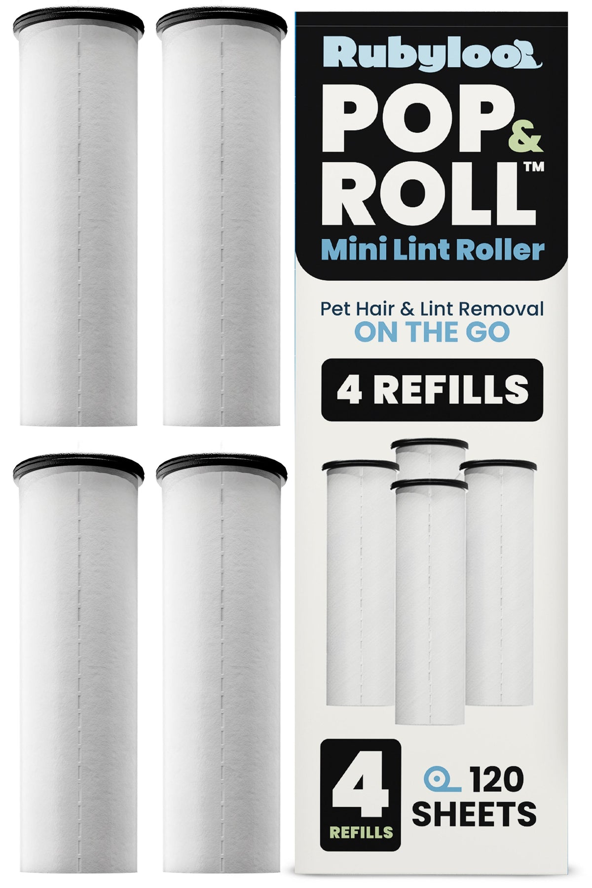Mini Pet Hair Lint Roller + Refills