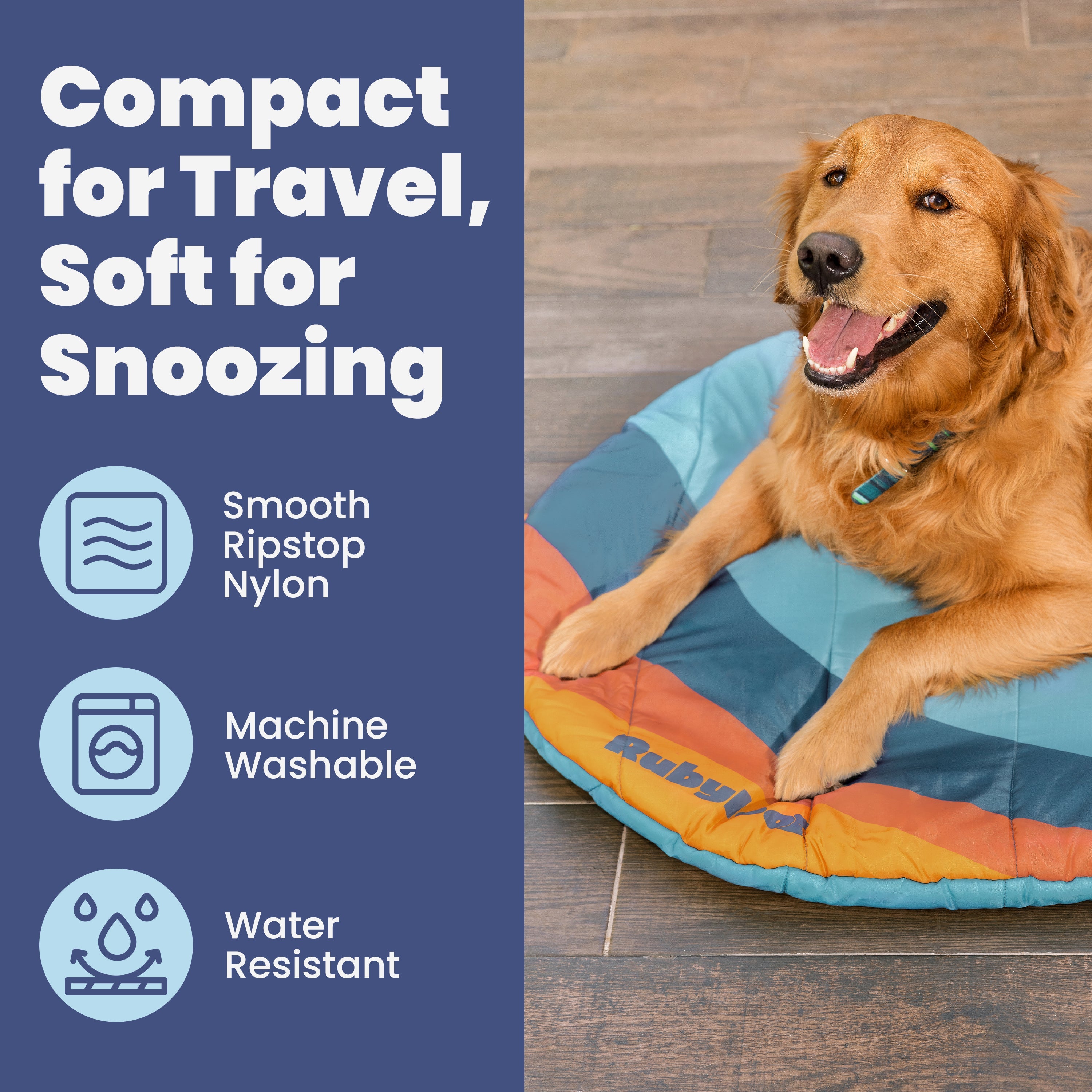 Packable Travel Dog Bed