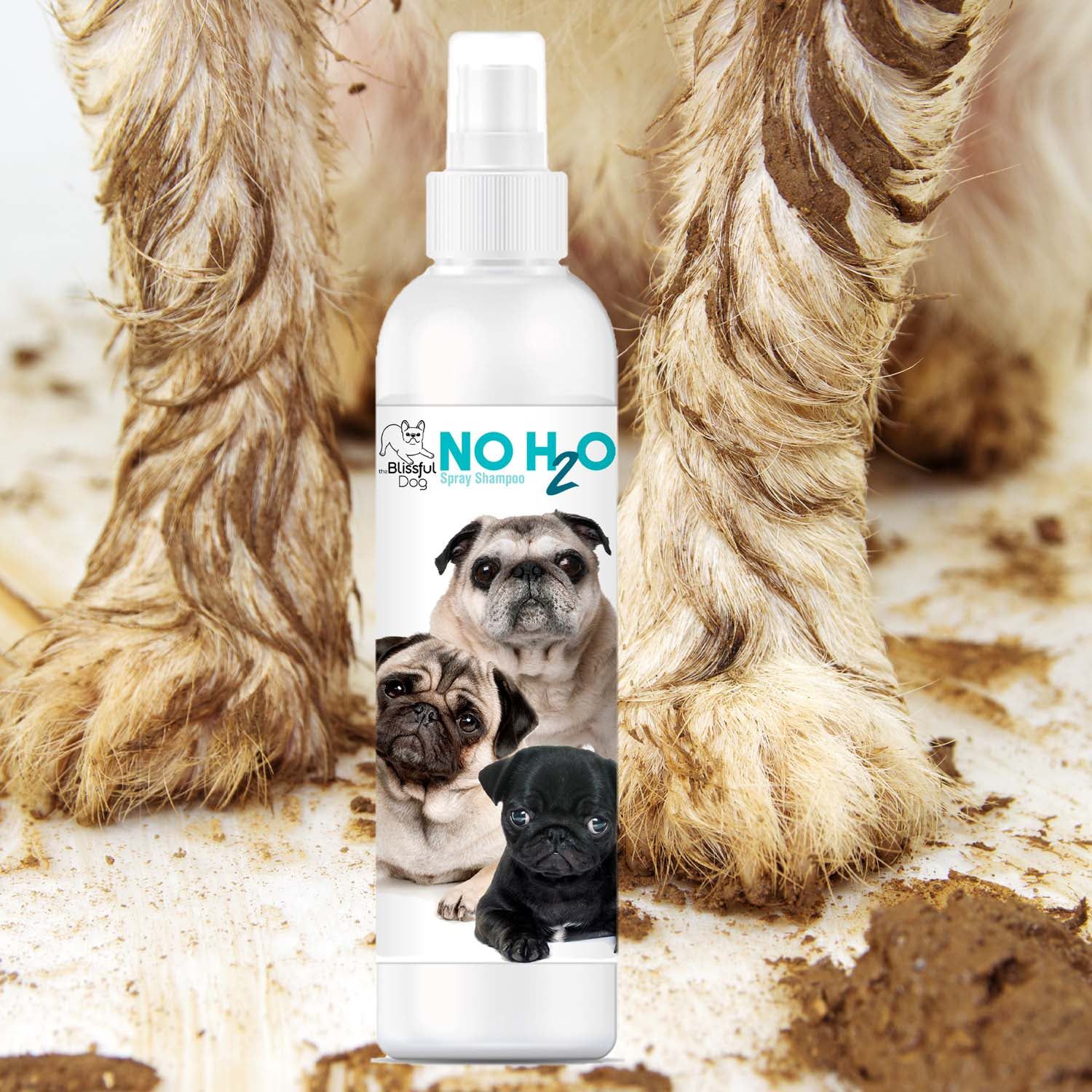 NO H2O™ Waterless Dog Shampoo Spray