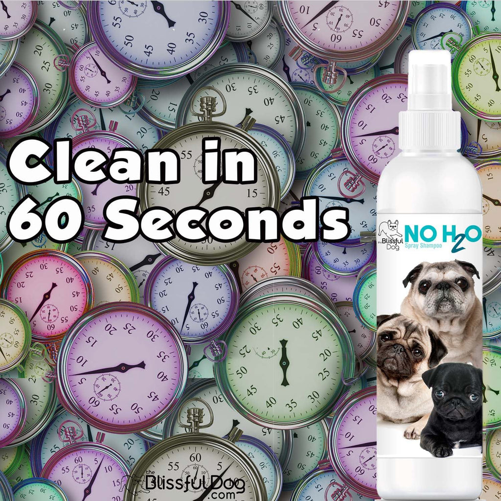NO H2O™ Waterless Dog Shampoo Spray