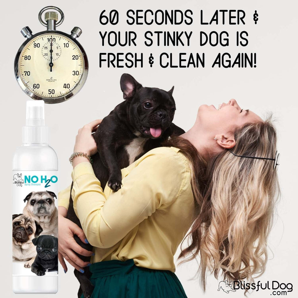 NO H2O™ Waterless Dog Shampoo Spray