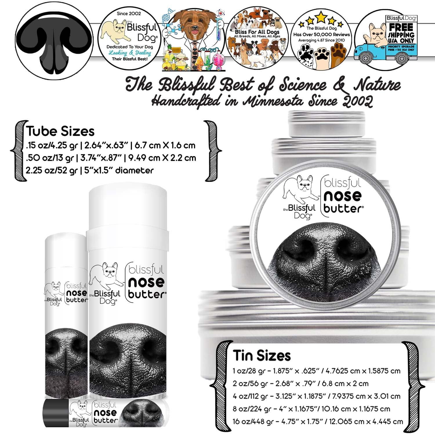 Nose Butter® for Dry Dog Noses