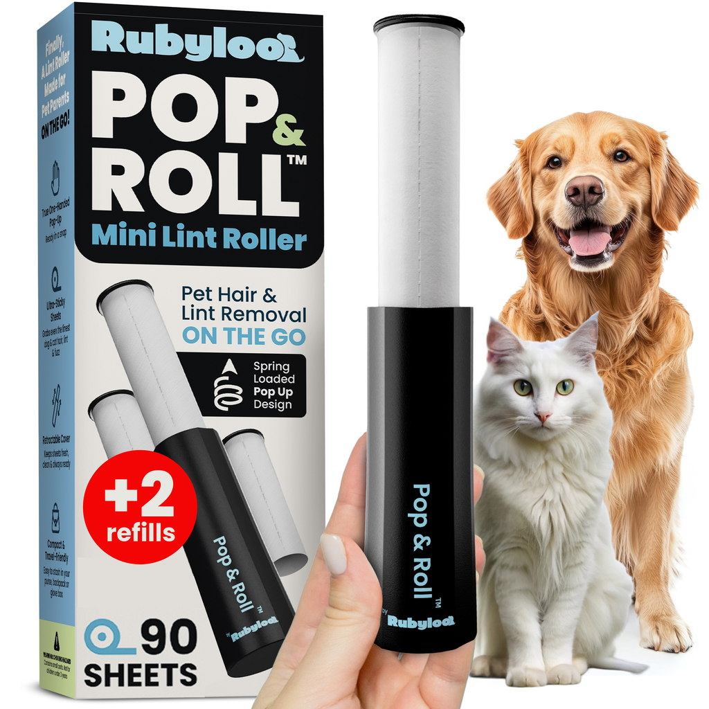 Mini Pet Hair Lint Roller + Refills