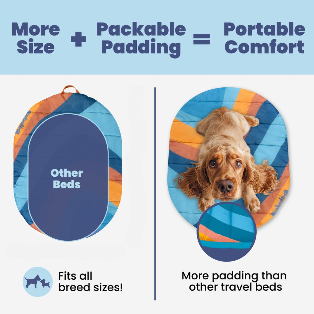 Packable Travel Dog Bed
