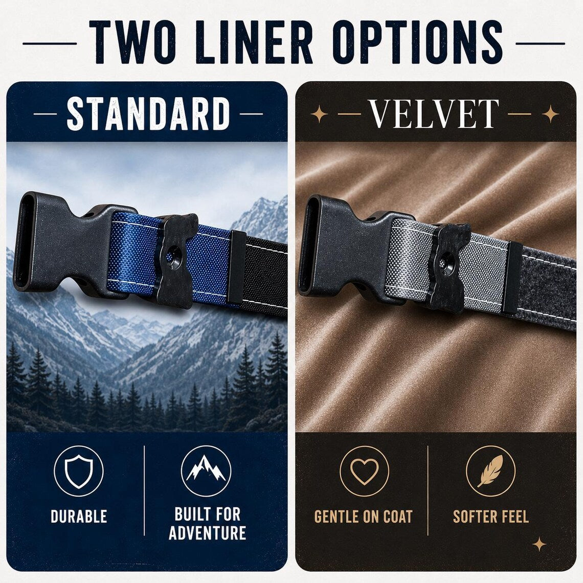Rugged Waterproof AirTag Dog Collar